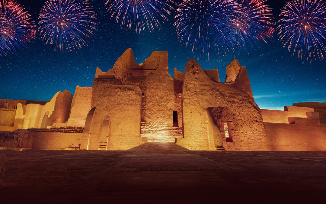 Saudi Arabia: Where Winter Lights Up